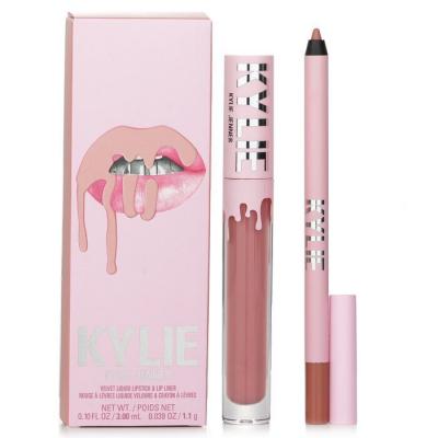 Kylie By Kylie Jenner Velvet Lip Kit: Liquid Lipstick 3ml + Lip Liner 1.1g - # 700 Bare 2pcs