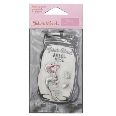 John's Blend Disney Princess Air Freshener - Ariel Musk 1pc