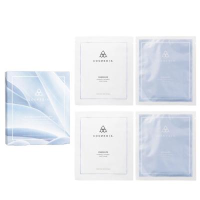 CosMedix Bio Cellulose Radiant & Rejuvenating Sheet Mask Set 4pcs/1 Box