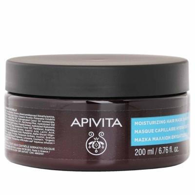 Apivita Moisturizing Hair Mask Hyaluronic Acid & Aloe 200ml