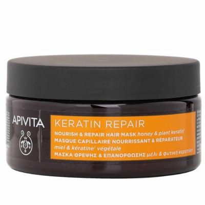 Apivita Keratin Repair Nourish & Repair Hair Mask 200ml