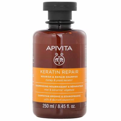 Apivita Keratin Repair Nourish & Repair Shampoo 250ml