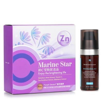 Skin Ceuticals 【ECKARE Marine Star Antioxidant Set】KO Influenza. Night Repair Damage. Antioxidant Protection. 2pcs