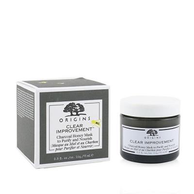 Origins Clear Improvement Charcoal Honey Mask To Purify & Nourish 75ml/2.5oz