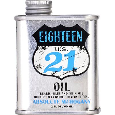 18.21 Man Made Beard, Hair and Skin Oil - # Absolute Mahogany 60ml/2oz