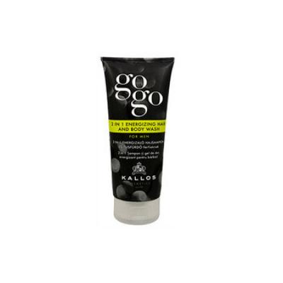 Kallos Gogo 2-in-1 Energizing Hair And Body Wash For Men 200ml
