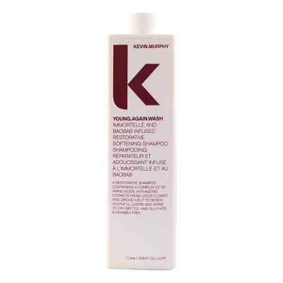Kevin Murphy Young.Again.Wash (Immortelle and Baobab Infused Restorative Softening Shampoo - To Dry Brittle Hair) 1000ml/33.6oz