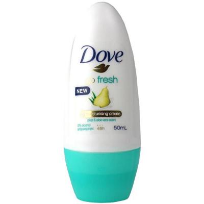 Dove 50ml Deodorant Roll On Go Fresh Pear & Aloe Vera 6 pieces Inner