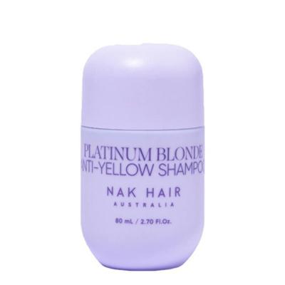 Nak Signature Platinum Blonde Anti-yellow Shampoo 80ml