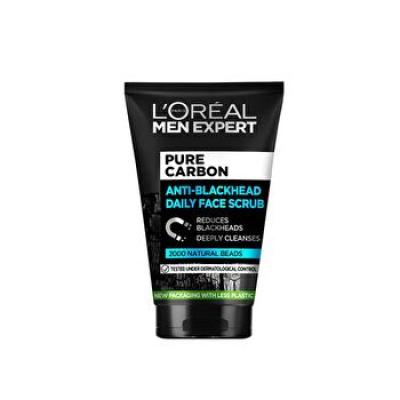 L'Oreal Paris Men Expert Pure Carbon Anti-Blackhead Daily Face Scrub 100ml 100mL