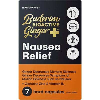 BioActive+ Nausea Relief Capsules 7 Caps