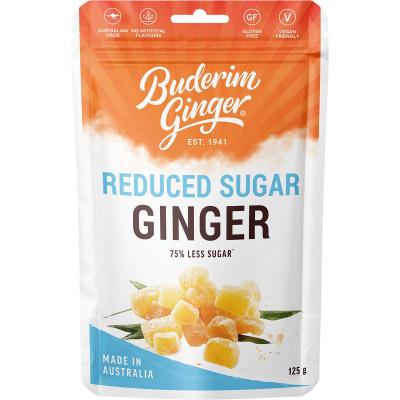 Reduced Sugar Ginger 75% Less Sugar 125g