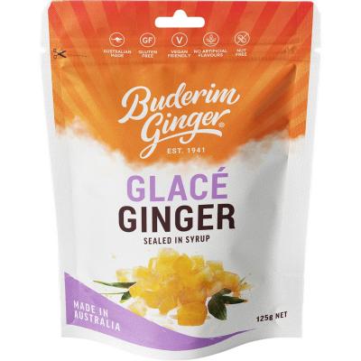 Glace Ginger Sealed in Syrup 125g