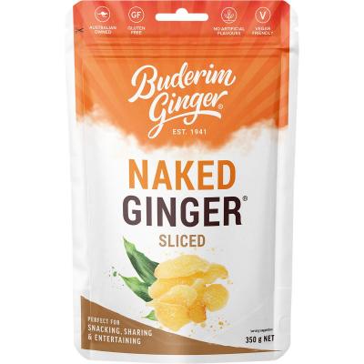 Naked Ginger Sliced 350g