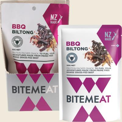 Grass Fed Biltong BBQ 10x50g