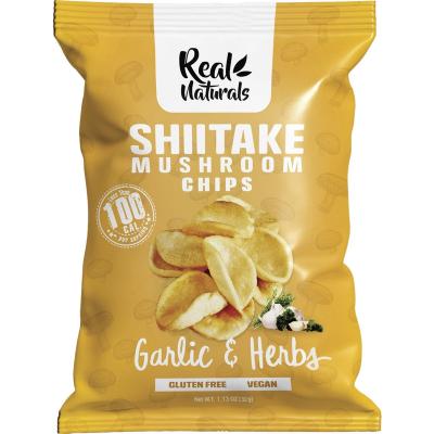Shiitake Mushroom Chips Garlic & Herb 12x32g