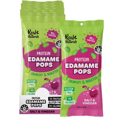 Protein Edamame Pops Salt & Vinegar 10x26g