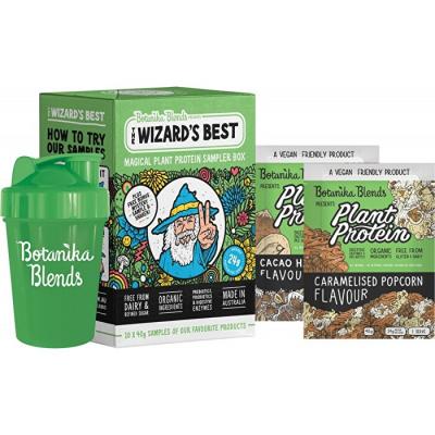The Wizard's Best Plant Protein Sampler Box 10x40g