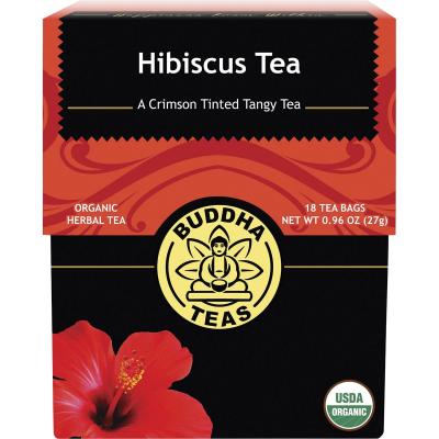 Organic Herbal Tea Bags Hibiscus Tea 18pk