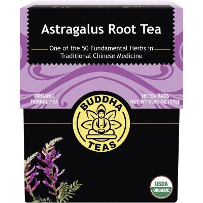 Organic Herbal Tea Bags Astragalus Root Tea 18pk