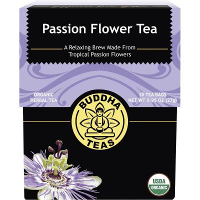 Organic Herbal Tea Bags Passion Flower Tea 18pk