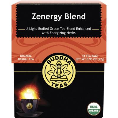 Organic Herbal Tea Bags Zenergy Blend 18pk