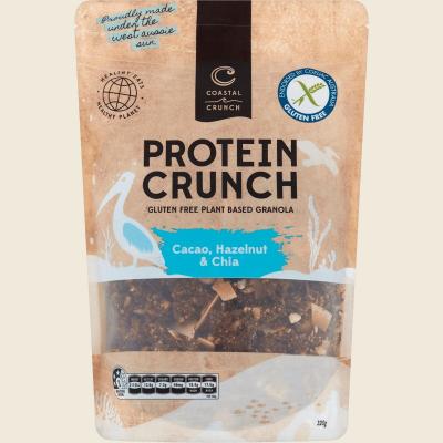 Protein Crunch Granola Cacao, Hazelnut & Chia 320g