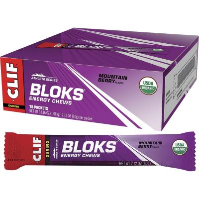 Bloks Energy Chews Mountain Berry 18x60g