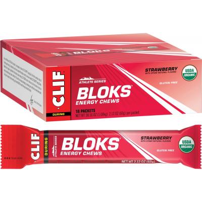Bloks Energy Chews Strawberry 18x60g