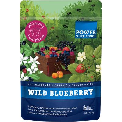 Wild Blueberry Powder Certified Organic 60g