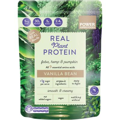 Real Plant Protein Vanilla Bean 400g