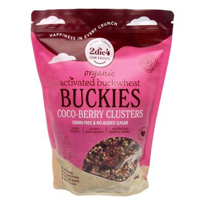 Organic Activated Buckies Coco-Berry Clusters 400g