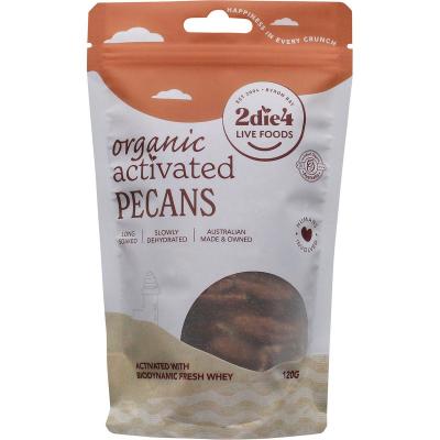 Organic Activated Pecans Activated with Fresh Whey 120g