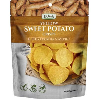 Yellow Sweet Potato Crisps 10x55g