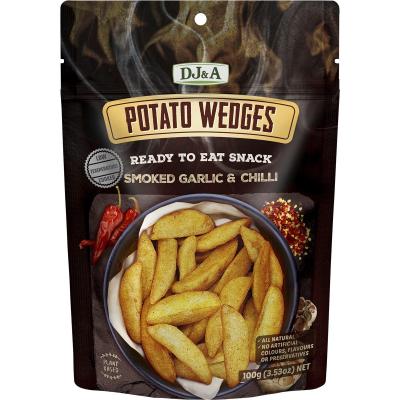 Potato Wedges Smoked Garlic & Chilli 9x100g