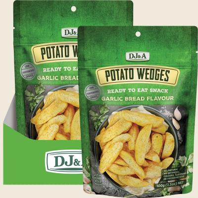 Potato Wedges Garlic Bread Flavour 9x100g