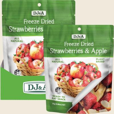 Freeze Dried Strawberries & Apple 10x25g