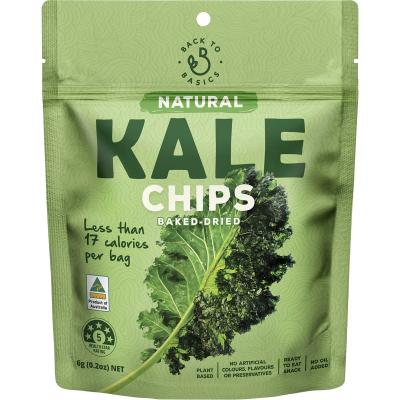 Back to Basics Natural Kale Chips 10x6g