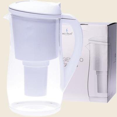 Gentoo Glass Water Filter Jug White 1.5L