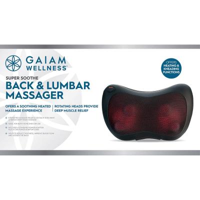 Back & Lumbar Massager with Standard & Car Power Adaptor