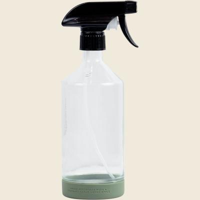 Glass Bottle with Spray Trigger Nude 6x500ml