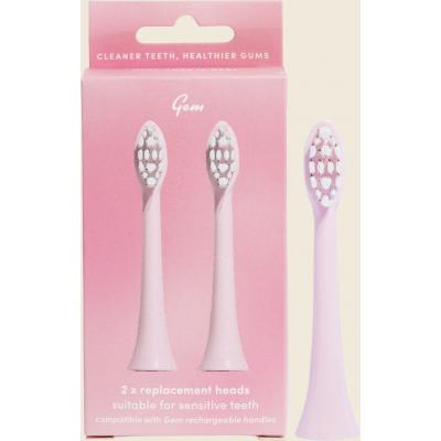 Electric Toothbrush Replacement Heads Coconut 2pk