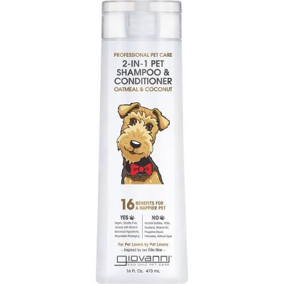 2-in-1 Pet Shampoo & Conditioner Professional Pet Care 473ml