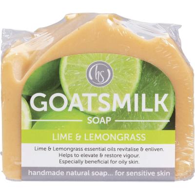 Goat's Milk Soap Lime & Lemongrass 140g