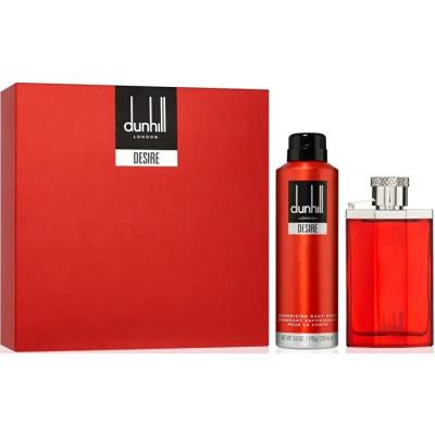 Dunhill Desire Red 2pc Set - Eau De Toilette & 180ml Deo Body Spray 100ml