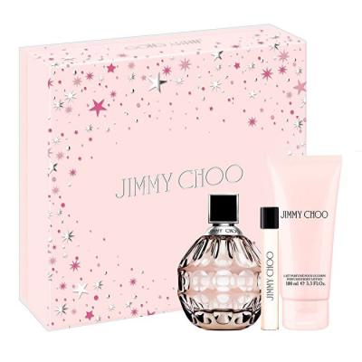 Jimmy Choo 3pc Women Gift Set - Eau De Parfum & Body Lotion & 7.5ml Eau De Parfum 100ml