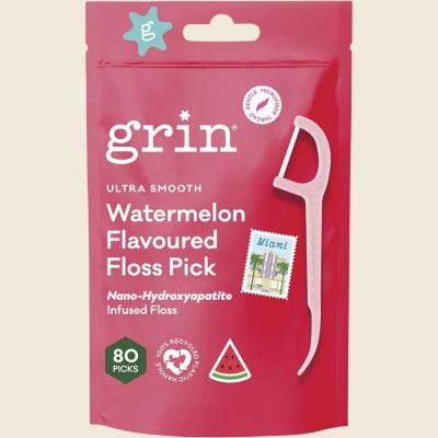 Ultra Smooth Floss Picks Watermelon Flavoured 80pk