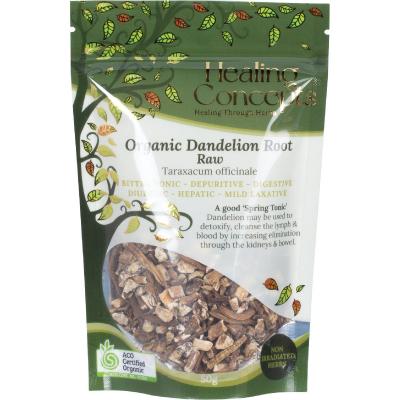 Organic Dandelion Root Raw 50g Organic Dandelion Root Raw 50g