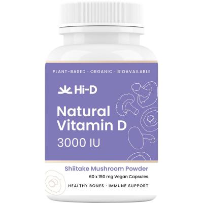 Natural Vitamin D 3000 IU 60 Caps