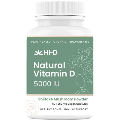 Natural Vitamin D 5000 IU 60 Caps